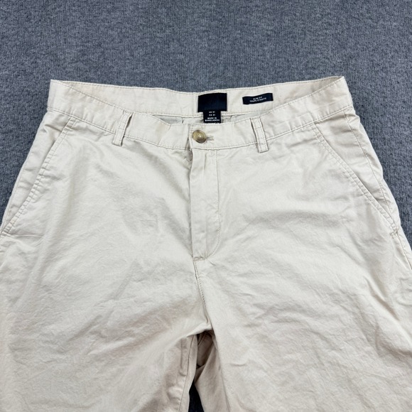 H&M Slim Fit Chino Shorts Men's 31 Beige Tan Cotton Casual Summer 0857448 - Picture 3 of 12